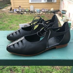 ELF leather oxfords, 8.5